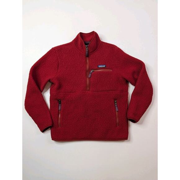 Patagonia Marsupial Lava Red Pullover - Picture 3 of 13